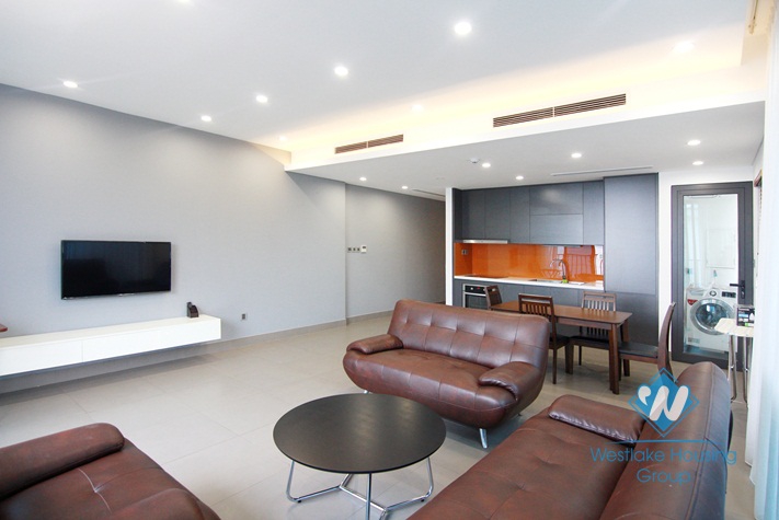 Lakeview two bedrooms apartment for rent in Tay Ho, Hanoi